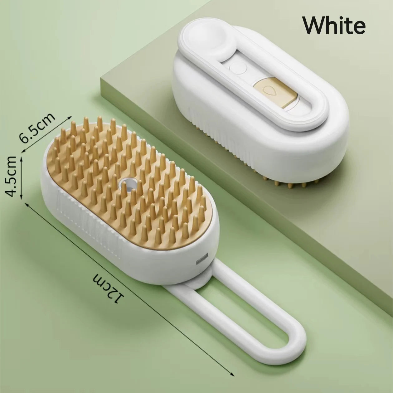 Multi-Function Pet Hair Removal Brush – Electric Comb with Steam Spray & Anti-Flying Hair Technology
