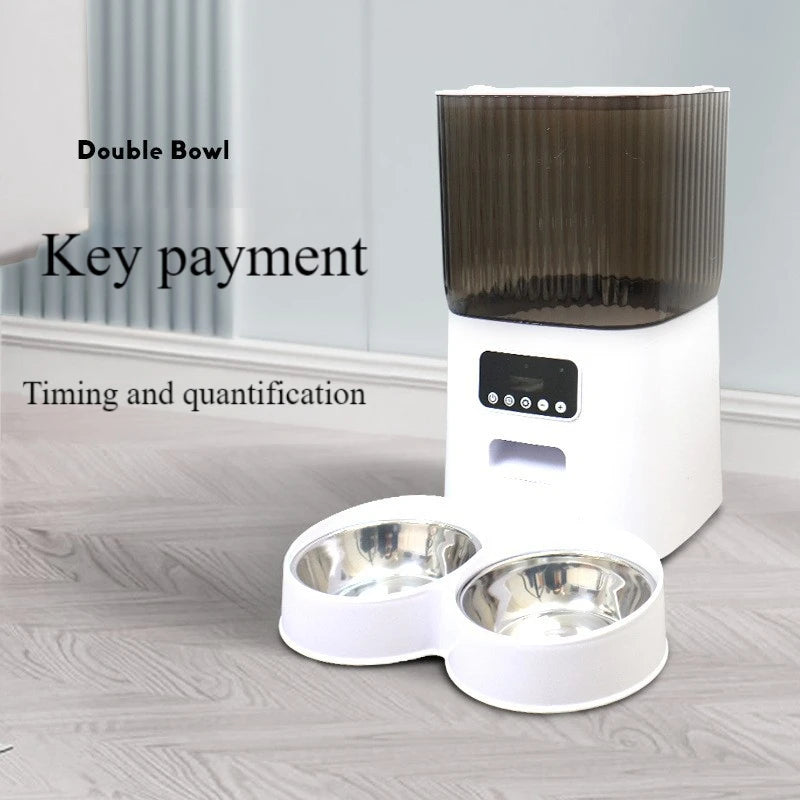 BritPet AutoFeeder Pro – 5L Smart Dog & Cat Food Dispenser with HD Camera, WiFi Control & Scheduled Feeding Bowl