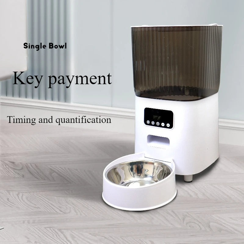 BritPet AutoFeeder Pro – 5L Smart Dog & Cat Food Dispenser with HD Camera, WiFi Control & Scheduled Feeding Bowl