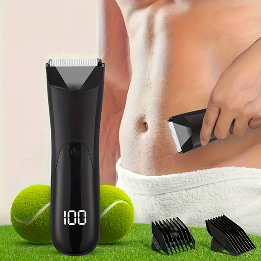ManGlide 7-in-1 Grooming Tool – Beard, Body & Intimate Hair Trimmer