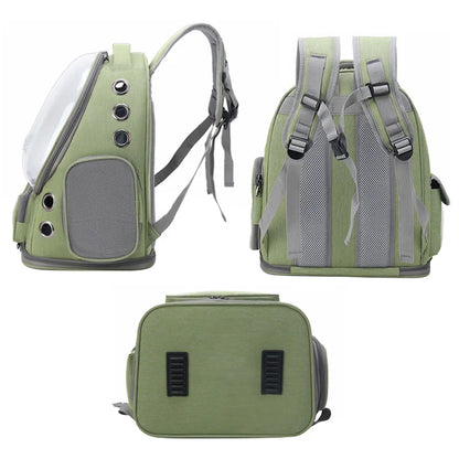 ClearPaws Travel Pack – Breathable Cat & Small Dog Carrier Backpack