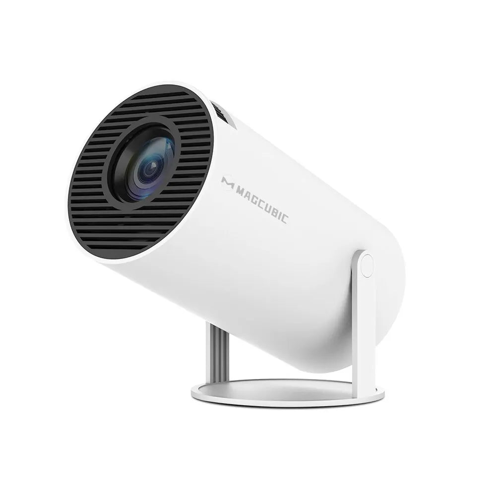 Premium Cubic Pro Smart Projector - 4K Support | Dual-Band WiFi 6 | 260 ANSI | Android 11 OS | Indoor/Outdoor Cinema Experience