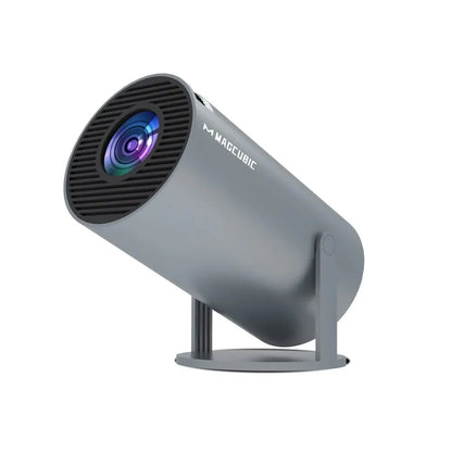 Premium Cubic Pro Smart Projector - 4K Support | Dual-Band WiFi 6 | 260 ANSI | Android 11 OS | Indoor/Outdoor Cinema Experience