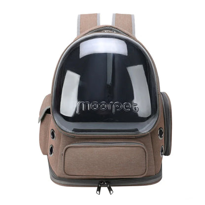 ClearPaws Travel Pack – Breathable Cat & Small Dog Carrier Backpack